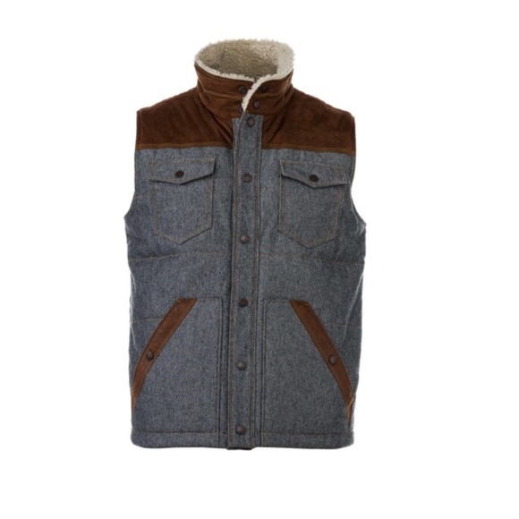 ISO RedHead Ranch Collection Herringbone Denim Vest - Picture 1 of 1